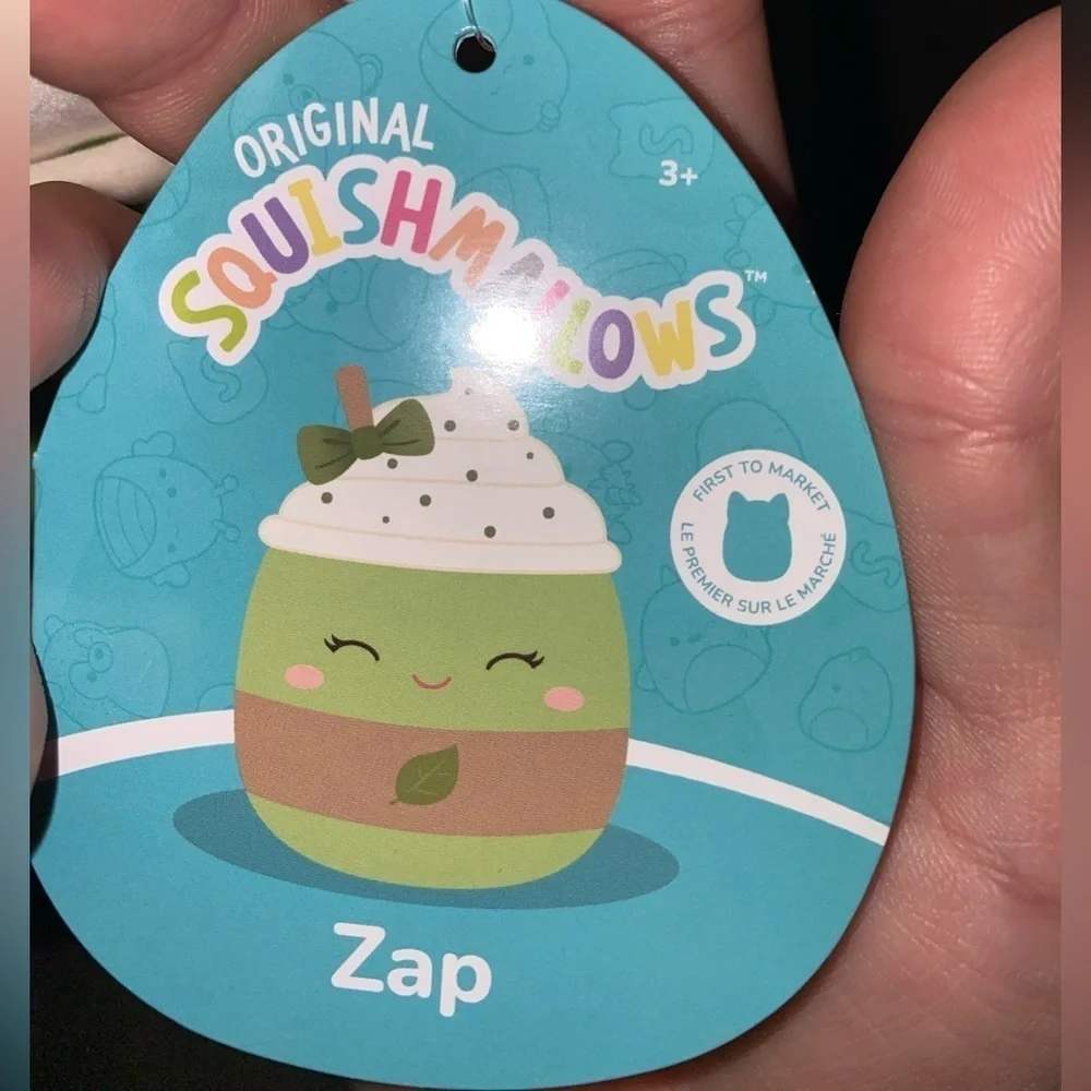 NWT ZAP Green Matcha Latte Original Squishmallow by Kelly Toy First To Market